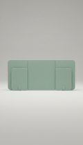 Muted Mint Modular PET Felt Desk Divider